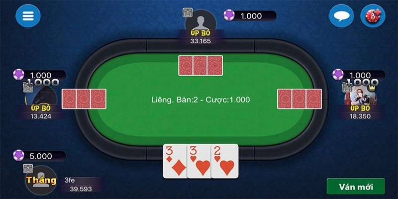 Bài Liêng tại RWIN mang đến không gian đỉnh cao