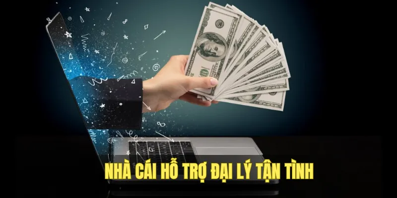 Nhà cái hỗ trợ đối tác tận tình